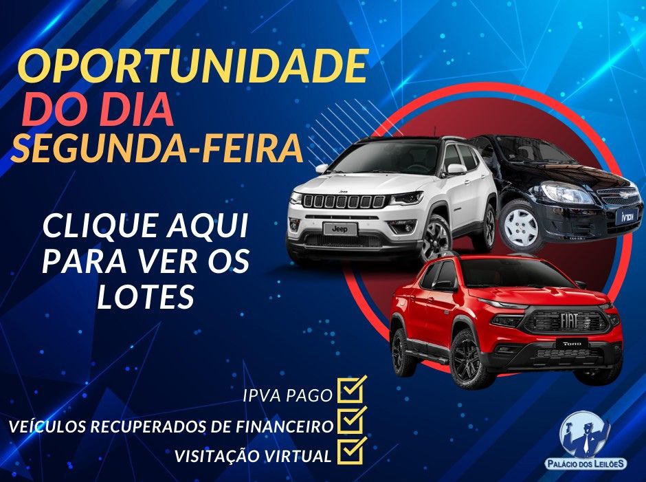 ** SEGUNDA FEIRA **  DIVERSAS OFERTAS >> PARTICIPE AGORA MESMO
